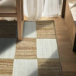 Jute rug - Khulna (natural/white)
