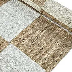 Jute rug - Khulna (natural/white)