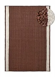 Jute rug - Senaki (brown/white)