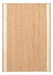 Jute rug - Senaki (natural/white)