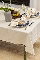 Linen tablecloth - Kali (beige)