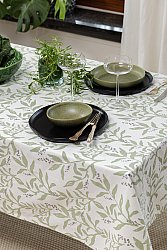 Cotton tablecloth Katri (green)