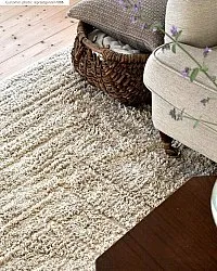 Shaggy rugs - Kendra Natural Cotton Shaggy (nature)