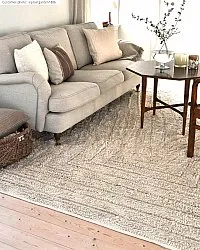 Shaggy rugs - Kendra Natural Cotton Shaggy (nature)