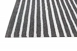 Plastic Mats - Kensington (black/white)