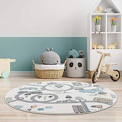 Childrens rugs - Town Round (multi)