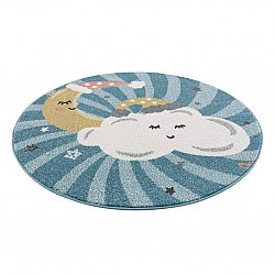 Childrens rugs - Night Clouds Round (multi)