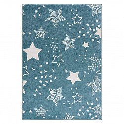 Childrens rugs - Stars (blue)