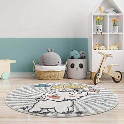 Childrens rugs - Elephant Round (multi)