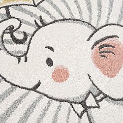 Childrens rugs - Elephant Round (multi)