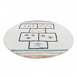 Childrens rugs - Hopscotch Stars Round (multi)