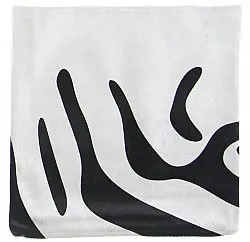 Cowhide cushion (cushion cover) 45 x 45 cm