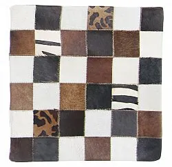Cowhide cushion (cushion cover) 45 x 45 cm