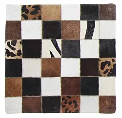 Cowhide cushion (cushion cover) 45 x 45 cm