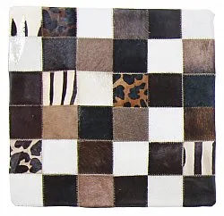 Cowhide cushion (cushion cover) 45 x 45 cm