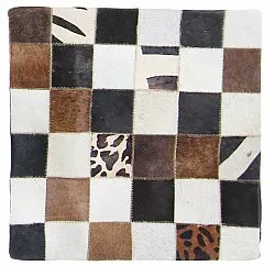 Cowhide cushion (cushion cover) 45 x 45 cm