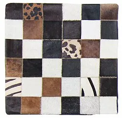 Cowhide cushion (cushion cover) 45 x 45 cm
