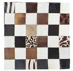 Cowhide cushion (cushion cover) 45 x 45 cm