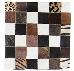 Cowhide cushion (cushion cover) 45 x 45 cm