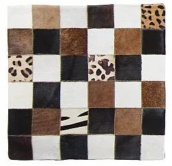 Cowhide cushion (cushion cover) 45 x 45 cm