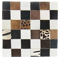 Cowhide cushion (cushion cover) 45 x 45 cm