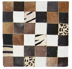 Cowhide cushion (cushion cover) 45 x 45 cm