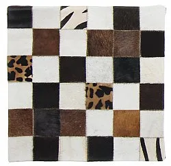 Cowhide cushion (cushion cover) 45 x 45 cm