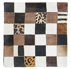 Cowhide cushion (cushion cover) 45 x 45 cm