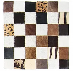 Cowhide cushion (cushion cover) 45 x 45 cm