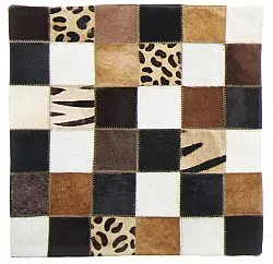 Cowhide cushion (cushion cover) 45 x 45 cm