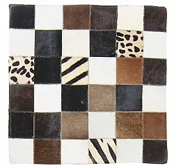 Cowhide cushion (cushion cover) 45 x 45 cm