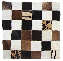 Cowhide cushion (cushion cover) 45 x 45 cm