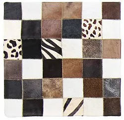 Cowhide cushion (cushion cover) 45 x 45 cm