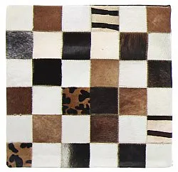 Cowhide cushion (cushion cover) 45 x 45 cm
