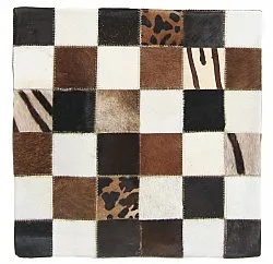 Cowhide cushion (cushion cover) 45 x 45 cm