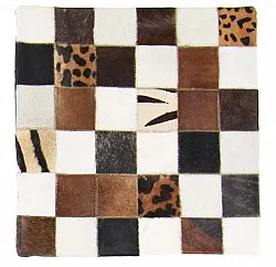 Cowhide cushion (cushion cover) 45 x 45 cm