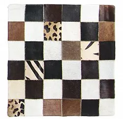 Cowhide cushion (cushion cover) 45 x 45 cm