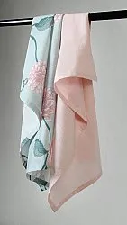 Kitchen towels 2-pack - Alyssa (green/pink)