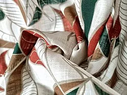 Kitchen towels 2-pack - Amalie (beige/rust)