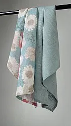 Kitchen towels 2-pack - Serena (turquoise/pink)