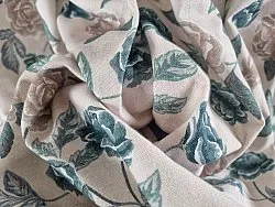 Kitchen towels 2-pack - Wreath (blue)