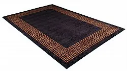 Wilton rug - Kuba (black/brown)