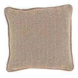Cushion cover - Denisa Fishbone (brown/white)