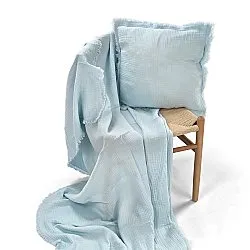 Cushion cover - Dorena (light blue)