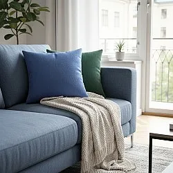 Cushion cover - Luana (blue)