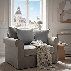 Cushion cover - Luana (grey)