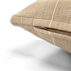 Cushion cover - Martina Stripe (beige/white)