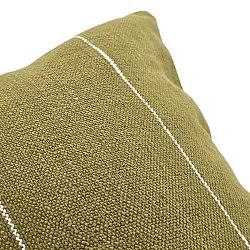 Cushion cover - Martina Stripe (green/white)