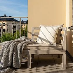 Cushion cover - Montreux (off white/grey)