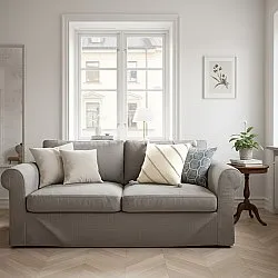 Cushion cover - Montreux (off white/grey)
